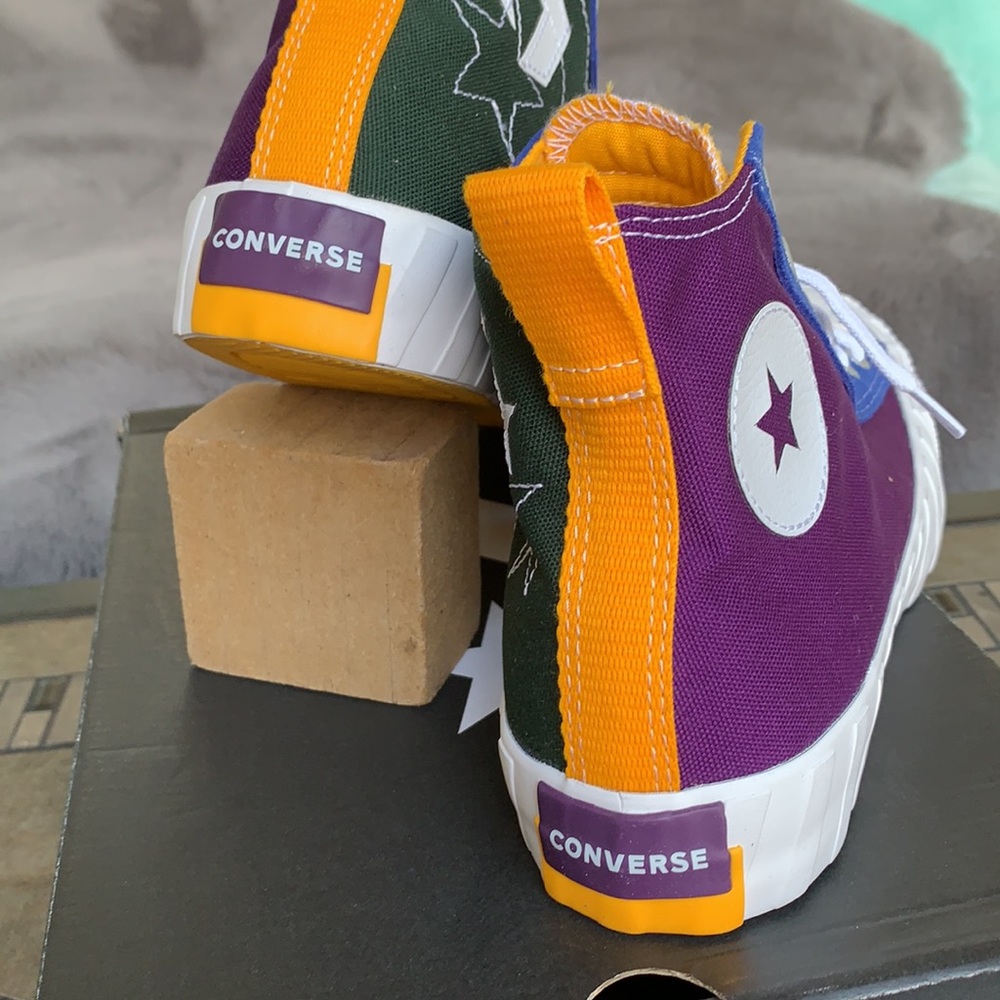 CONVERSE UNTITL3D HI Night Purple/Deep Emerald WMN - Picture 14 of 16